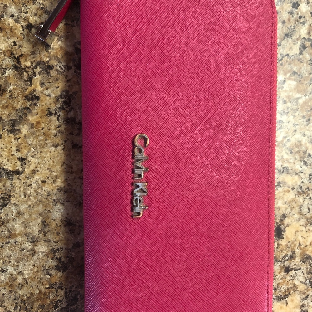 Pink Calvin Klein Wallet